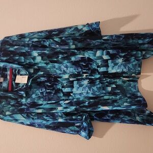 NWT Catherine’s women’s plus size button up quarter sleeve blouse size 2X(22/24)